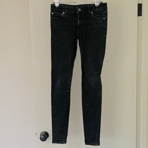 Michael Kors Black Wash Skinny Jeans